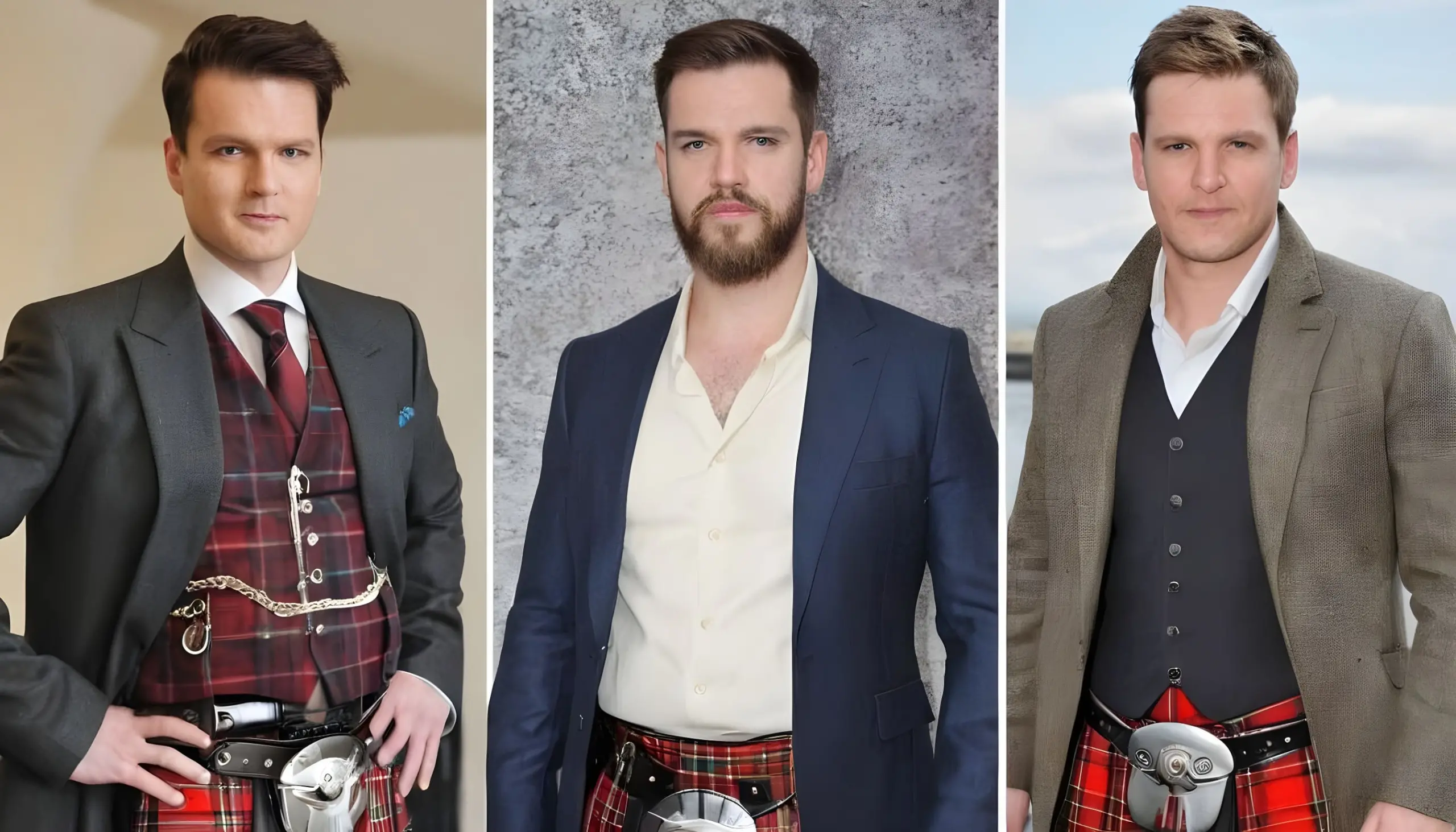 Scottish Celebrities Showcase Kilts in Style