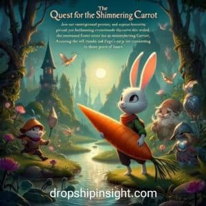 Quest for the Shimmering Carrot: A Diamondfairybunny Adventure