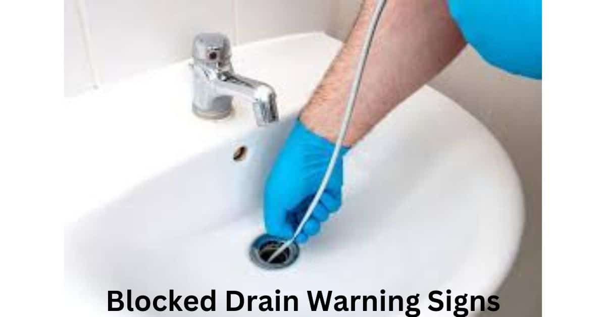 Blocked Drain Warning Signs