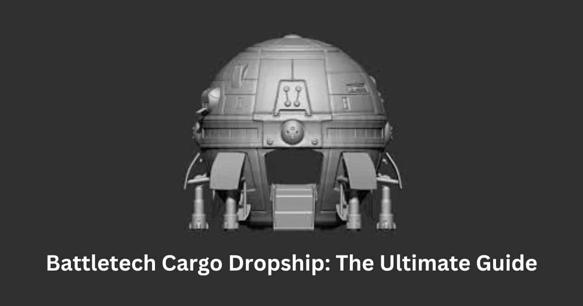 Battletech Cargo Dropship